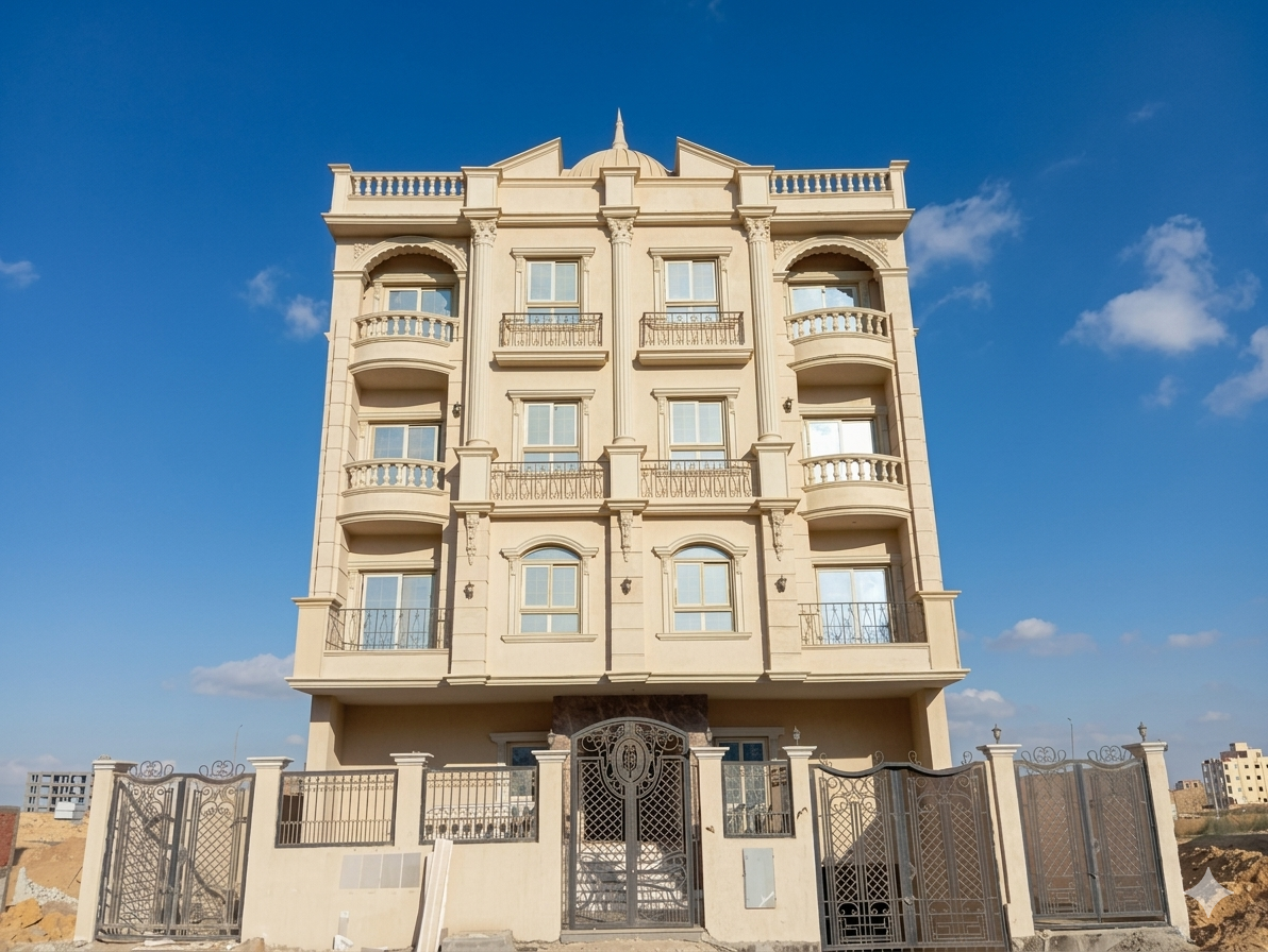 واجهة سكنية — نيوكلاسيك